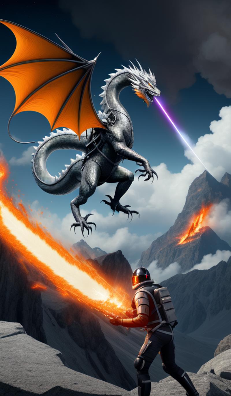 04972-3749505915-a ( silver dragon ) wearing jetpack shooting fire beam into the mountain, jetpack, fire beam, fire beam, fire beam, jetpack, jet.png